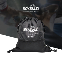 ()BOXBULLY large thick drawstring backpack Sports boxing ring bag pocket