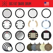 Big Fat Army drum skin Big Fat snare drum skin silencer ring sound pad pan voice coil Bell