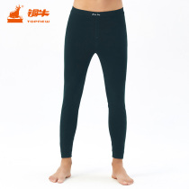 Copper Bull Spring Autumn Warm with Dissolving Spun Cotton Ammonia elastic Rograin Mens Pants Closets Pants Warm Pants Man NK079