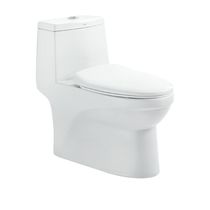 Hengjie bathroom 1272PT toilet microcrystalline anti-stain glaze siphon cover slowly lowered