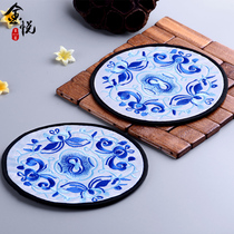 Yunjin embroidery coaster fabric coaster silk satin national characteristics Chinese style overseas small gifts