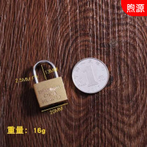 Student dormitory cabinet lock cute mini small suitcase with key door non-perforated clothes for home use