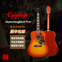 Qin figurine piano line Epiphone thunder wind hummingbird 41 inch single board electric box Folk acoustic guitar students get started