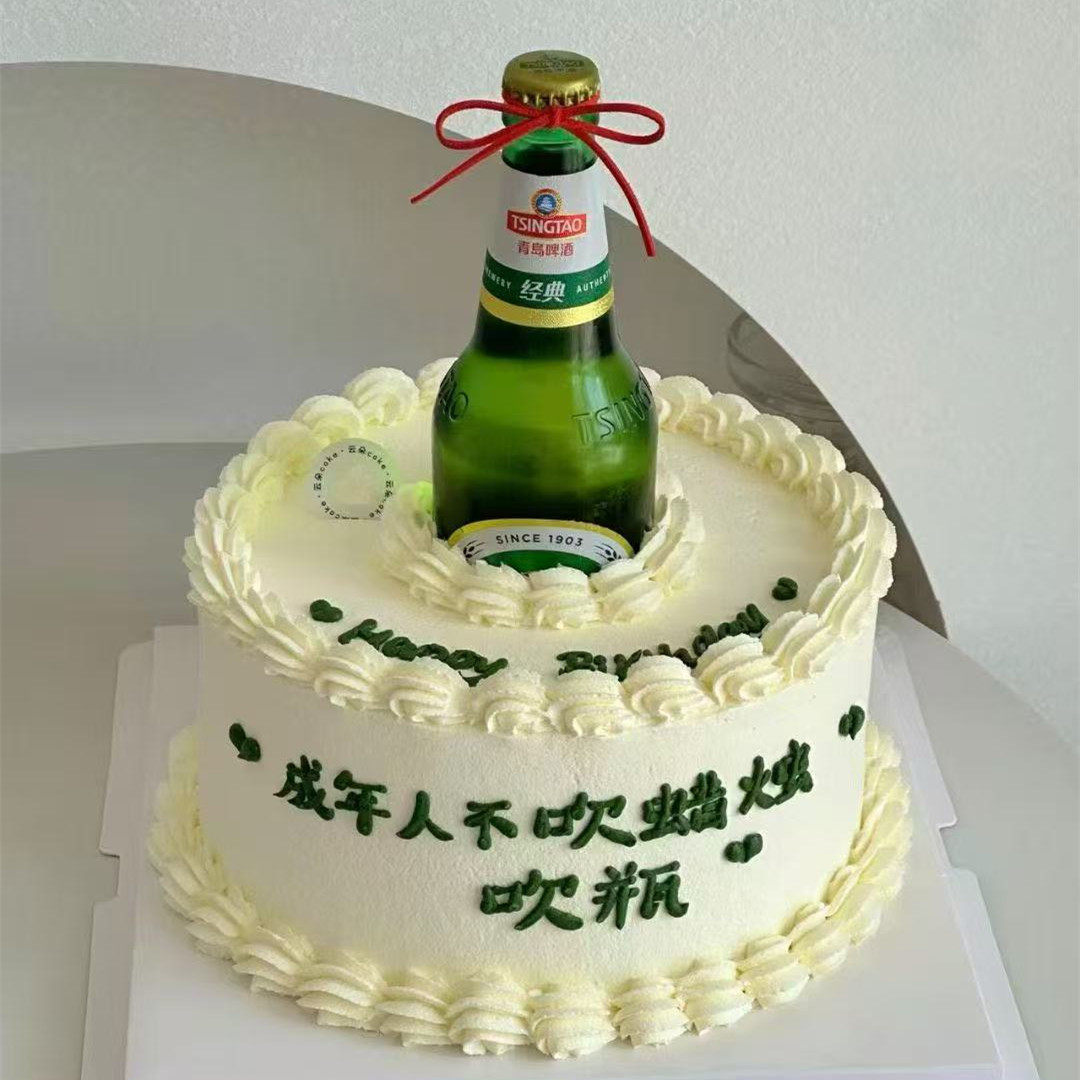 生日蛋糕酒杯图片- 抖音, image size:1080x1080