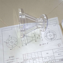 High transparent finishing acrylic experimental equipment plexiglass medical experimental equipment to map customization
