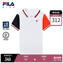 FILA KIDS Filaboy clothing children short sleeves POLO shirts 2022 Summer new men and children short sleeve blouses