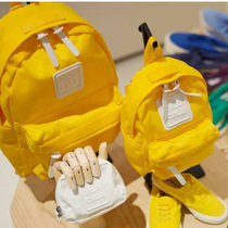 Japanese tidal card cilocala double shoulder bag male and female bag parent-child backpacks Inburst computer bag 100 hitch