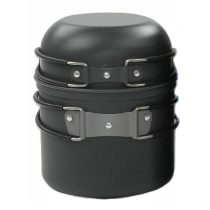 2345 people portable outdoor sets of pots and pans cookware camping picnic camping picnic frying pan kettle teapot