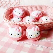  Cartoon cute cat mini tape measure automatic retraction Carry a small tape measure soft ruler Measure clothes measure measurements ruler