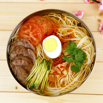 380g * 10 bags] North Korean cold noodles Zhengzong Three-packs are expected to be convenient for the large mother of the Maestuary of Yanji