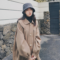 Pregnant women autumn coat loose temperament fashion age age windbreaker spring and autumn coat cover belly does not show pregnant women autumn clothes