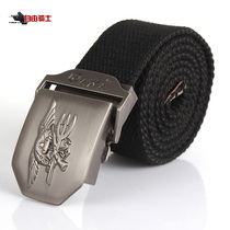 Freedom rider outdoor military fan accessories Navy Seal belt Couple casual canvas Tactical thickened belt