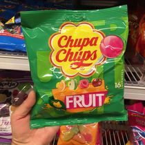 Spot Dutch chupa chups children fruit stuffed lollipop a variety of fruit cola flavored snacks