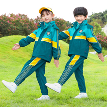 Winter childrens assault clothes kindergarten Garden clothes spring and autumn three sets of primary school uniforms outdoor sports suits