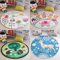 Floor mat chair learning home bedroom childrens room bedside hanging basket tent carpet foot mat swivel chair round carpet