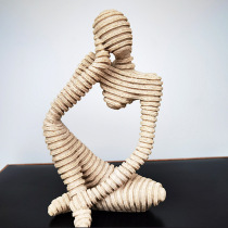 Nordic ins Wind niche abstract art figure sculpture ornaments creative home simple modern decorations desktop