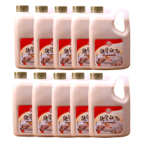 Whole box of Qianwei pork bone white soup 2KG*10 bottles of concentrated stock rice noodle soup white soup hot pot base material big bone soup cream