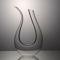 Lyre Decanter Nordic style handmade wine divider black bow tie crystal red wine Decanter