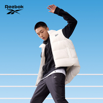 Reebok Reebok official 2021 autumn and winter New men HF2762 outdoor sports warm down vest