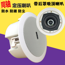 20 W 30 W coaxial constant pressure suction top trumpeter ceiling sound monitor active suction top sound box public broadcasting