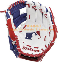(Boutique baseball)American imported Wilson childrens junior TeeBall baseball softball gloves-light and soft