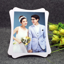 Han Ramina crystal print studio set-up photo custom wedding photo enlarged wall photo frame making