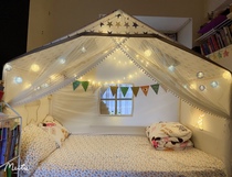 Childrens tent custom bed split artifact indoor girl boy sleeping home small house Super game house mosquito net