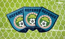2017 new version of the football referee level badge
