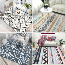 Carpet living room coffee table blanket Moroccan Nordic bedroom coffee table bedside blanket full room disposable floor mat large area