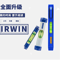 United States IRWIN linear pocket mini level ruler high precision professional measuring instrument portable