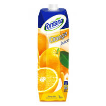 Fontana Fontana orange juice 1L * 12 boxes full box czyprus imported juice bottled drinks