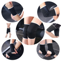 Basketball wrist guard Mens and womens sports protective gear set Sweat-absorbing fitness protective belt Palm guard Knee protector Leg protector Elbow protector Ankle protector