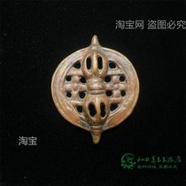 Antique-style Lima copper bronze gold-brass pestle with the Tian copper armor pendant collection