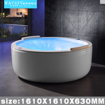 Wieters surf Whirlpool acrylic smart thermostatic heating home adult bubble round waterfall tub