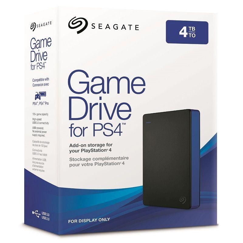 Seagate/ arrow plays 4T 4TB game mobile hard disk for PS4 STGD4000400 spot.
