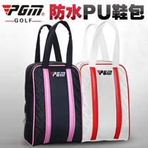 PGM golf shoe bag ladies golf bag PU shoe bag fashion portable hand ball bag