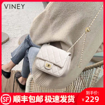 Bag womens summer 2021 new womens bag messenger bag 2020 leather chain bag fashion joker single shoulder bag tide
