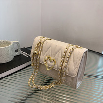 Tide brand fashion small bag women bag 2021 New Wild net red diamond cross small square bag foreign style chain shoulder bag