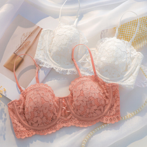 Lingerie womens thin chest display small Collection Collection of auxiliary breast anti-sagging chest ultra-thin sexy lace bra bra