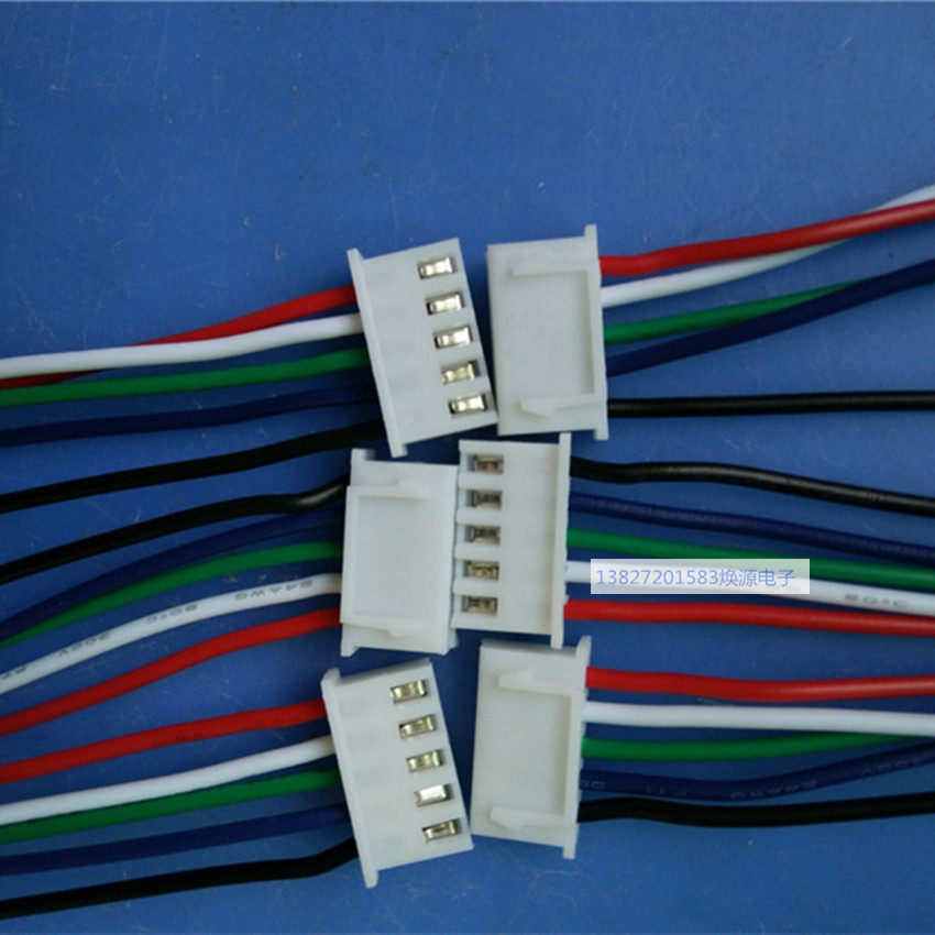 Manufacturers produce XH pitch 2.54-5P terminal line single-head connector 1007 24 s electronic wire