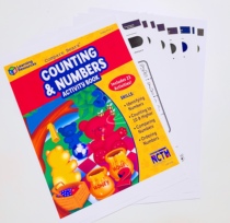 Mathematics Enlightenment textbook rainbow bear card weight bear count rainbow bear counting rainbow bear matching exercise book English printing