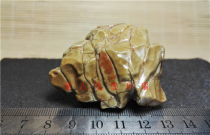 Natural Alxa Gobi agate Mongolian Gobi Stone wind Lingling stone horse tooth stone stone stone hand play Stone handle