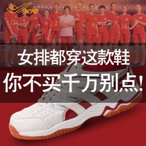 Volleyball shoes shoes for men and women in autumn and winter antiskid damping L tpr professional sports shoes tug-of-war dedicated