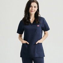 Surgical clothes Hospital wash clothes womens short sleeve split suit brush hand clothing oral dentist operating room work clothes