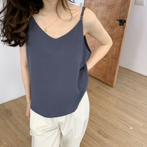 Large size fat mm200 kg French small camisole Vest Womens interior design sense wear spring and summer bra top students