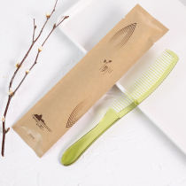 Hotel Homestay Club Home Hospitality Disposable Frosted Handle Strip Comb Waterproof Kraft Paper Packaging