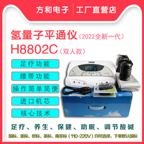 Manufacturers direct sale of hydrogen molecular flat meter hydrogen quantum bubble foot detoxification instrument negative ion foot bath health balance instrument
