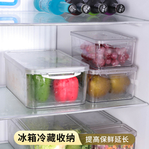 Household transparent fresh-keeping box refrigerator refrigerated storage box sealed anti-odor food grade fresh box refrigerator Special