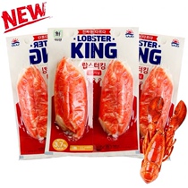  Korean trend of thought Dalin cod lobster simulation crab meat stick Net celebrity cant breathe Hand-torn crab fillet foot stick instant 140g
