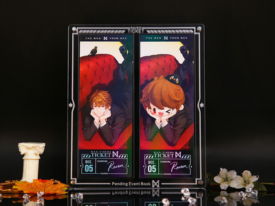 taobao agent 【Move】Undefeated incident book secretly confidential laser ticket dedicated photo frame Valley Meimei storage display multiple models